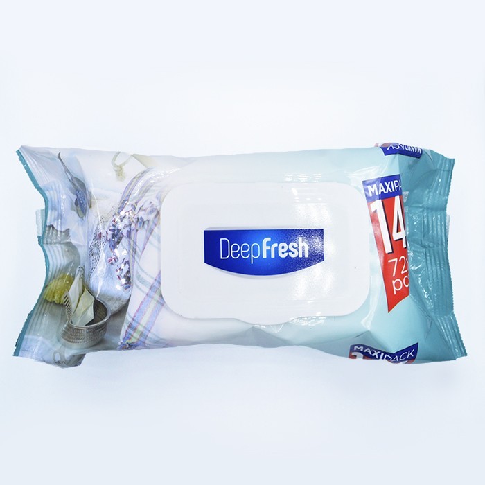 Влажные салфетки, DEEP FRESH, 144 предмета, Lavanda