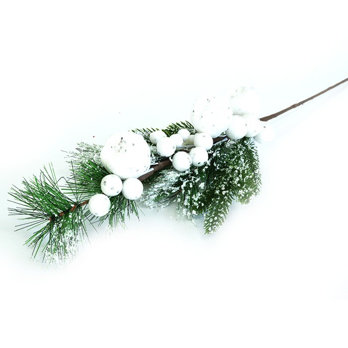 Cumpara  Flori și ramuri de Crăciun - Декоративная ветка с ягодами, GLOBAL CHRISTMA..