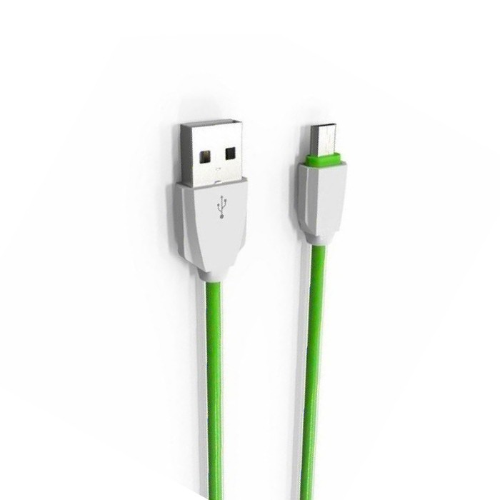 Usb кабель, LDNIO, Микро USB, 1 м, Белый, 3 A..