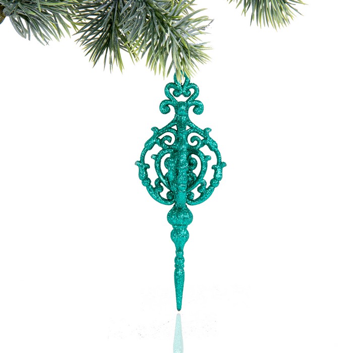 Cumpara  Decorațiuni pentru pomul de Crăciun - Новогоднее украшение, GLOBAL CHRISTMAS, Изумр..