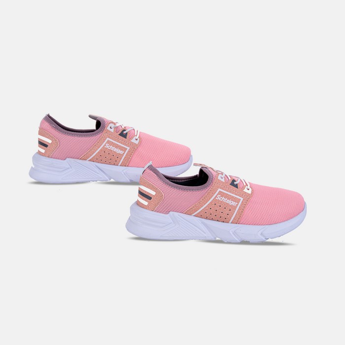Кроссовки детские, GEZER, 31-35, Белый/Розовый, Текстиль, Подошва PVC