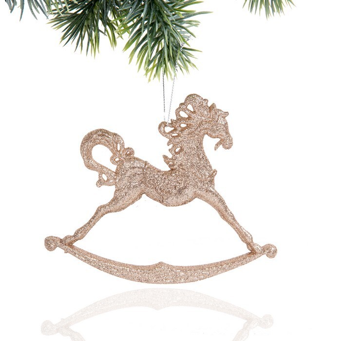 Cumpara  Decorațiuni pentru pomul de Crăciun - Елочные украшение, GLOBAL CHRISTMAS, лошадь, ..