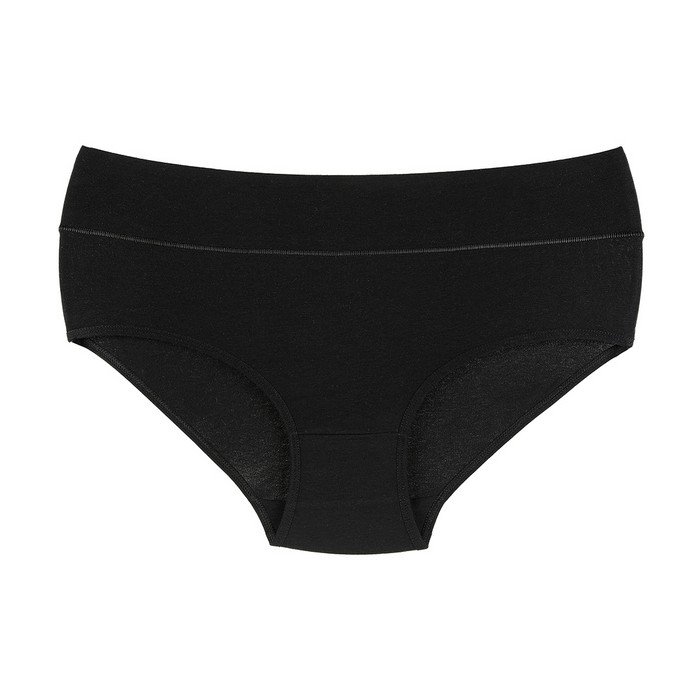 Трусы женские, DONELLA, 95% Хлопок/5% Эластан, Черный, XXL