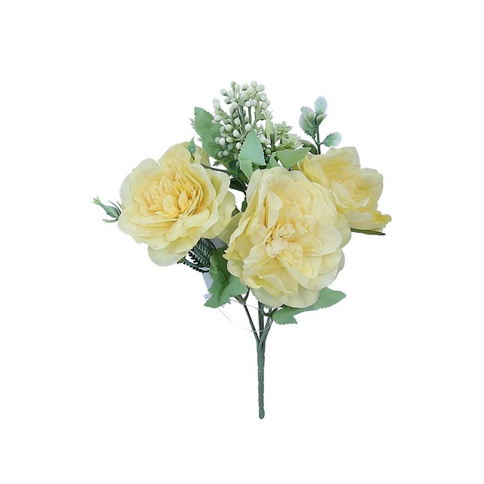 Cumpara  Plante și flori artificiale - Искусственный цветок, PAULA, Роза, Кремовый, ..