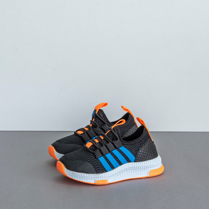 Мужские кроссовки, KAJILA, Текстиль/Полиуретан, 21-28, Черный