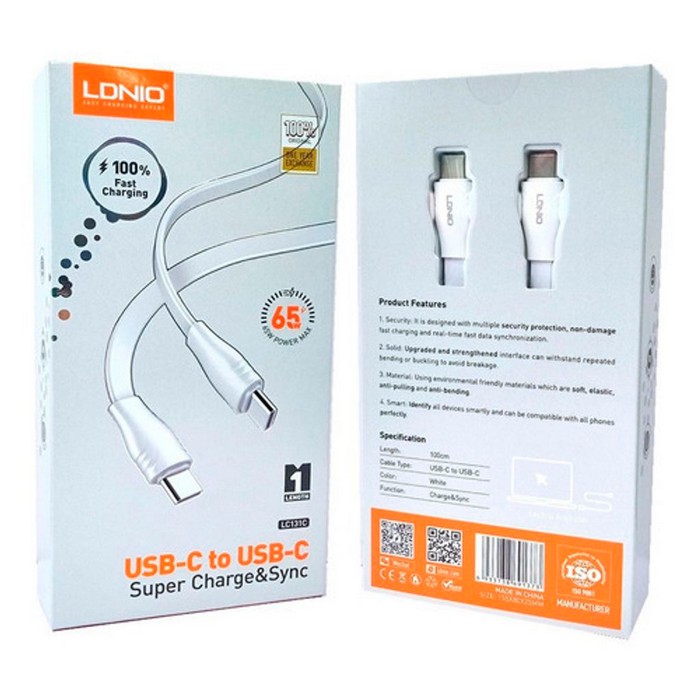 Cumpara  Accesorii - Usb кабель, LDNIO, TYPE-C-TYPE-C..