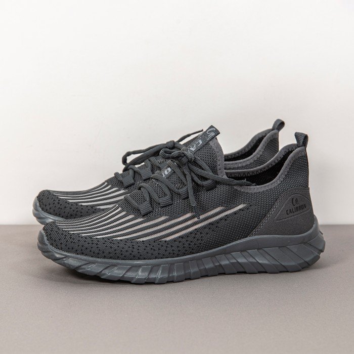 Мужские кроссовки, KAJILA, 40-44, Серый, Текстиль