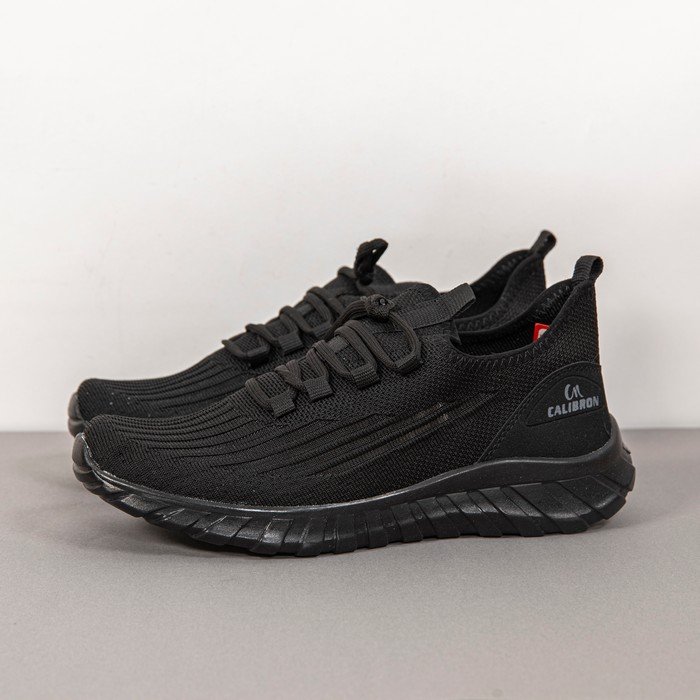 Мужские кроссовки, KAJILA, 40-44, Черный, Текстиль