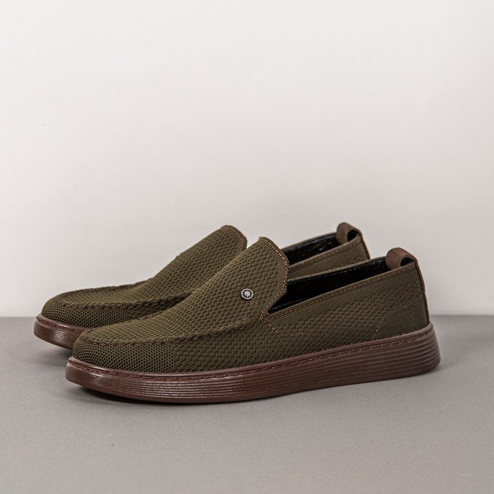 Мужские кроссовки, KAJILA, 40-44, Зеленый, Текстиль
