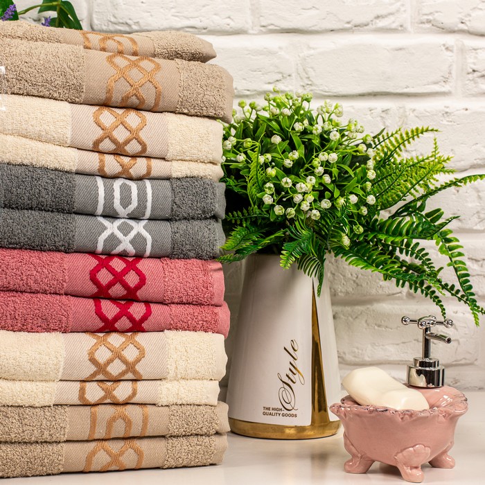 Cumpara  Textile pentru baie - Полотенце банное, MK HAVLU, Хлопок, 70x140 см..