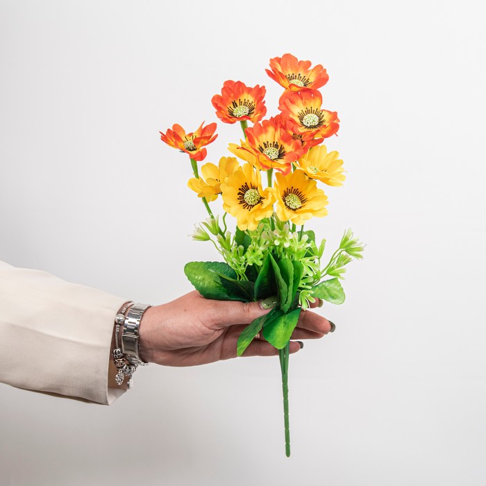 Cumpara  Plante și flori artificiale - Искусственный букет Ромашка, Желтый/Оранжевый..