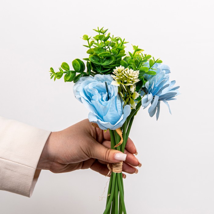 Cumpara  Plante și flori artificiale - Искусственный букет Синий, 27см..