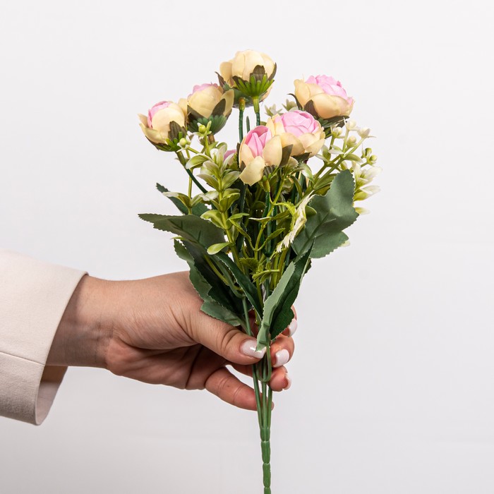 Cumpara  Plante și flori artificiale - Искусственный букет Светло- Розовый, 31см..
