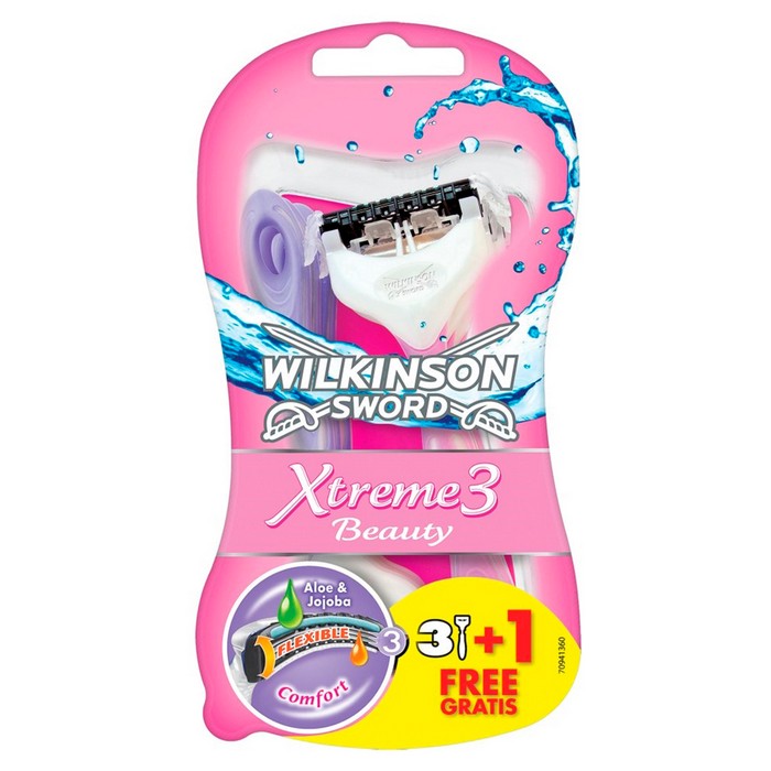 Набор 3 бритвенные станки, WILKINSON, Для Женщин, XTREME 3 SENSITIVE COMFORT