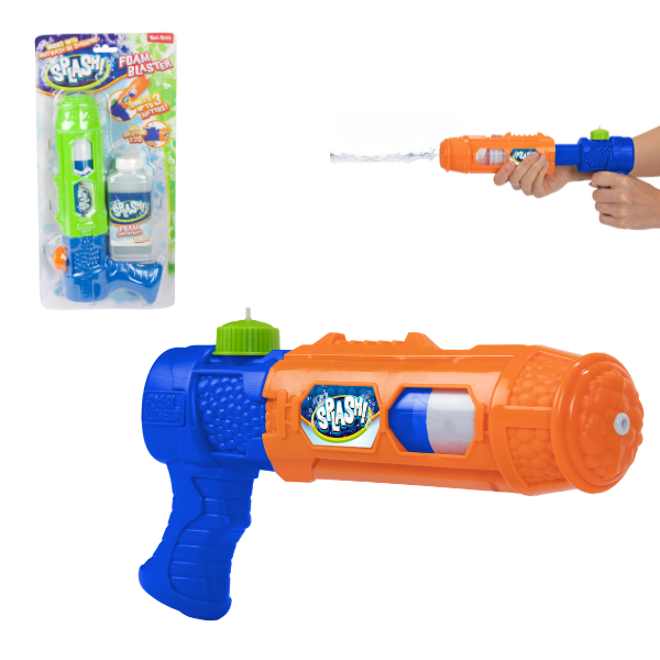 Pistol cu spumă „Splash”, 24 cm + 120 ml de spumă, 2 modele
