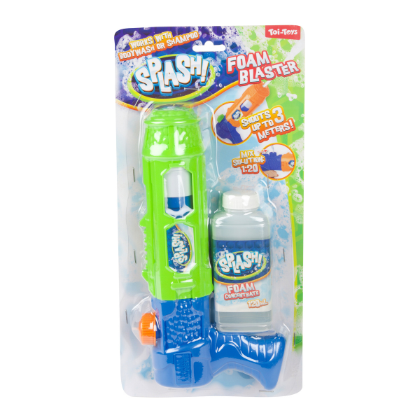 Pistol cu spumă „Splash”, 24 cm + 120 ml de spumă, 2 modele