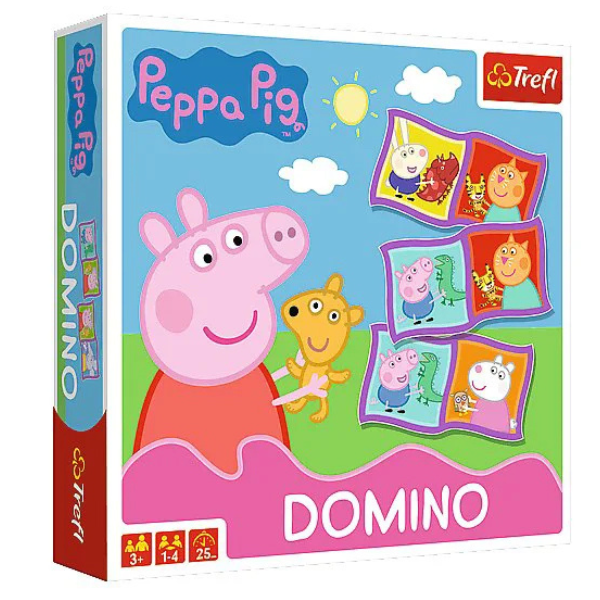 Joc de societate „Domino Peppa Pig”, 28 elem.