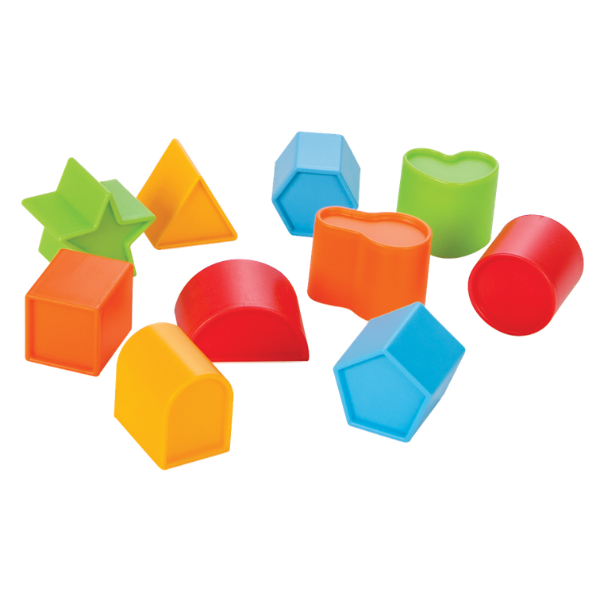 Mașină de sortare cu forme geometrice, roz