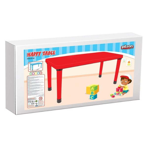 Стол Pilsan Happy Table, красный