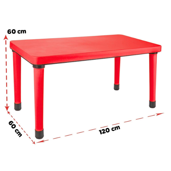 Стол Pilsan Happy Table, красный