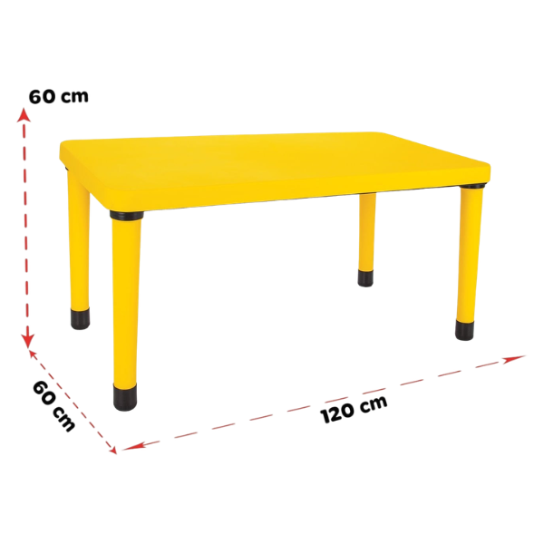 Стол Pilsan Happy Table, желтый