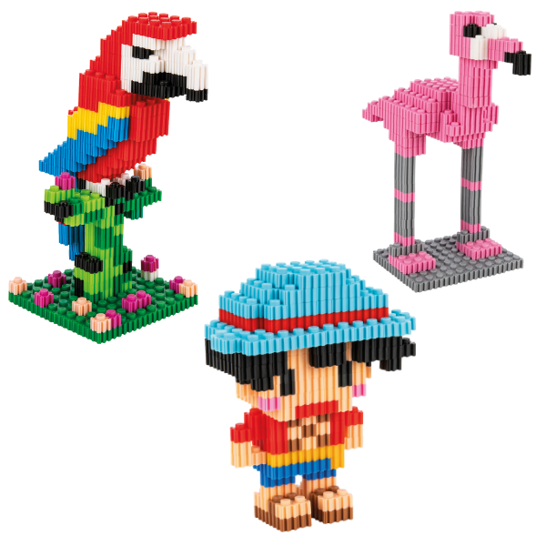 Set de construcție 3D Pixel, 1750 elem.