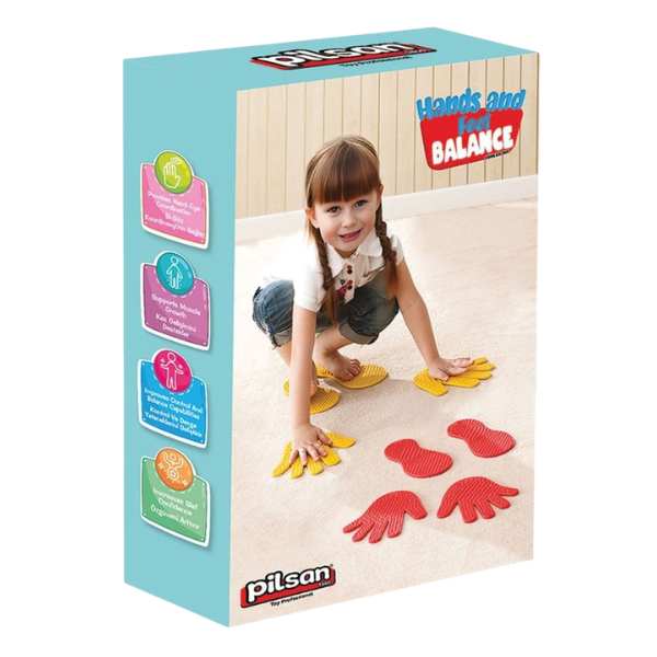 Игра "Баланс рук и ног", желтый