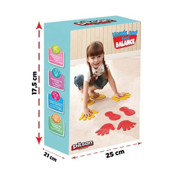 Игра "Баланс рук и ног", желтый