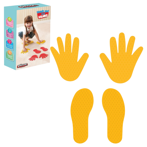 Игра "Баланс рук и ног", желтый