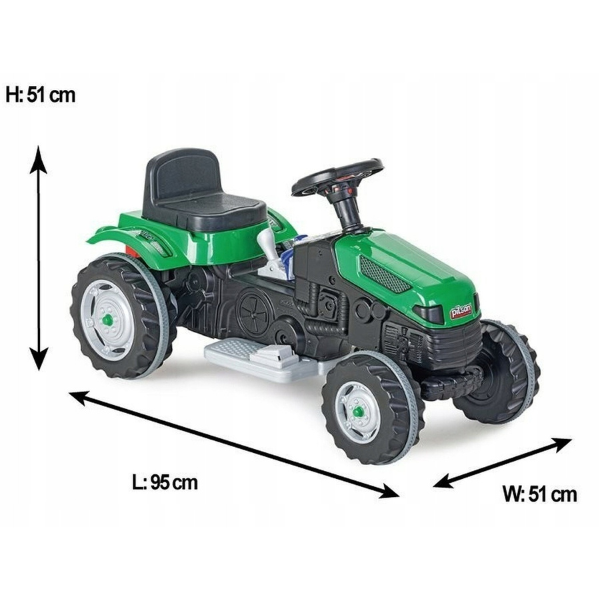 Трактор ACTIVE 6V, зеленый