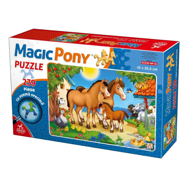 Puzzle cu piese cu formă specială, 240 elemente