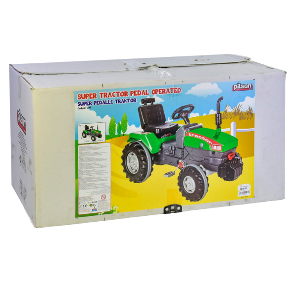 Tractor cu pedale SUPER, 2 culori