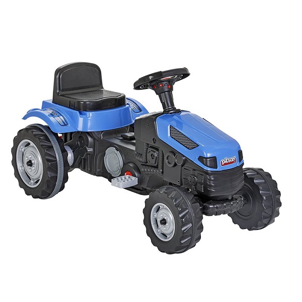 Tractor cu pedale ACTIVE, roșu/verde