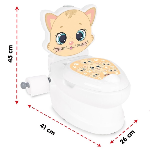 Горшок унитаз "Кошечка"
