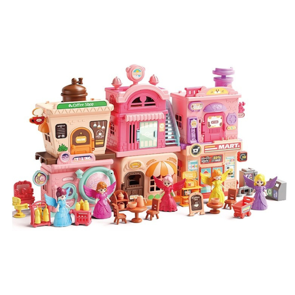 Игровой набор "Кукольный домик", с фигуркой и аксессуарами