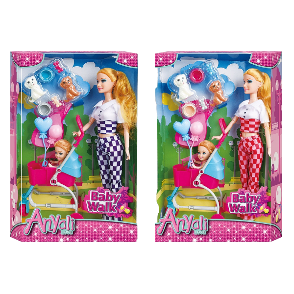 Игровой набор "Прогулка с малышом" (асс.)