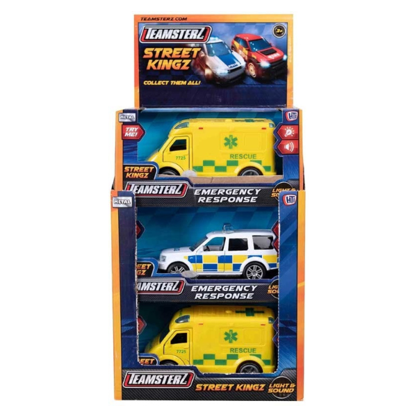Vehicule de intervenție Teamsterz, în as.