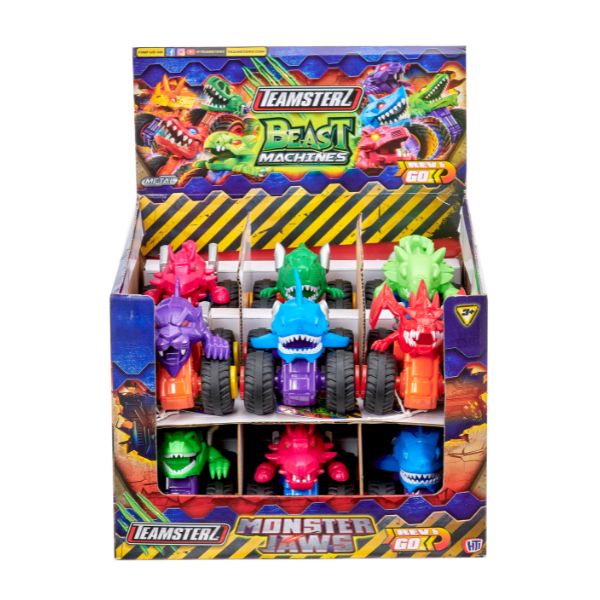 Mașinuța-monstru Teamsterz Beast Machines Monster Jaws, (as.)