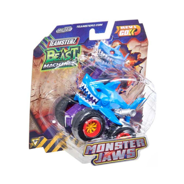 Mașinuța-monstru Teamsterz Beast Machines Monster Jaws, (as.)