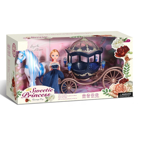Игровой набор "Принцесса с лошадью и каретой"