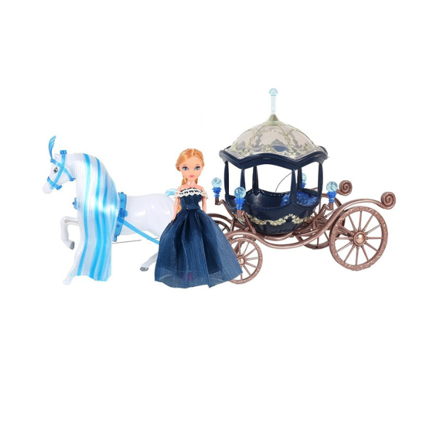 Игровой набор "Принцесса с лошадью и каретой"