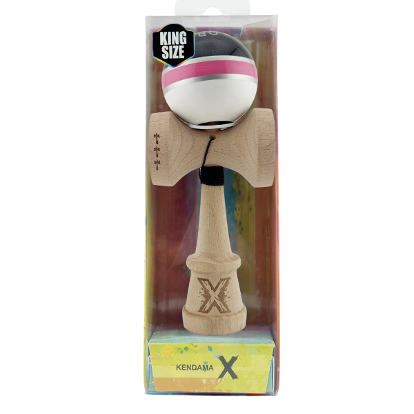 "Kendama X Original: Royal Spike", Профессиональная, Flippy, Металлический Подшипник, Веревка 62/65 см, Большие Чашки, 7.5 х 6 х 18 см