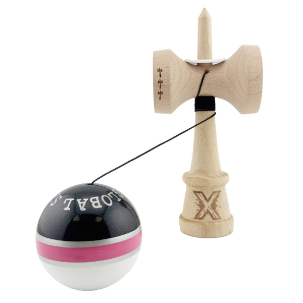 "Kendama X Original: Royal Spike", Профессиональная, Flippy, Металлический Подшипник, Веревка 62/65 см, Большие Чашки, 7.5 х 6 х 18 см