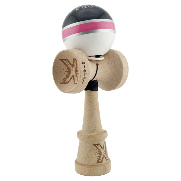 "Kendama X Original: Royal Spike", Профессиональная, Flippy, Металлический Подшипник, Веревка 62/65 см, Большие Чашки, 7.5 х 6 х 18 см