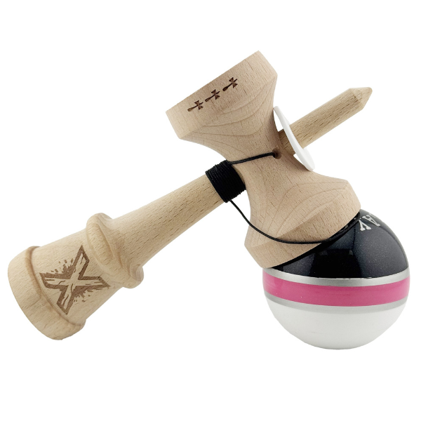 "Kendama X Original: Royal Spike", Профессиональная, Flippy, Металлический Подшипник, Веревка 62/65 см, Большие Чашки, 7.5 х 6 х 18 см