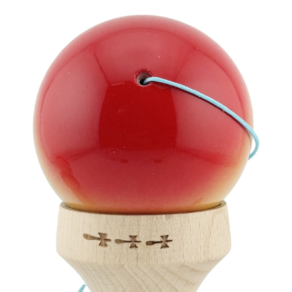«Kendama Super Sticky X Original», rulment metalic, ața 62/65 cm, King size 7.5 x 6 x 18 cm, „Gradient"
