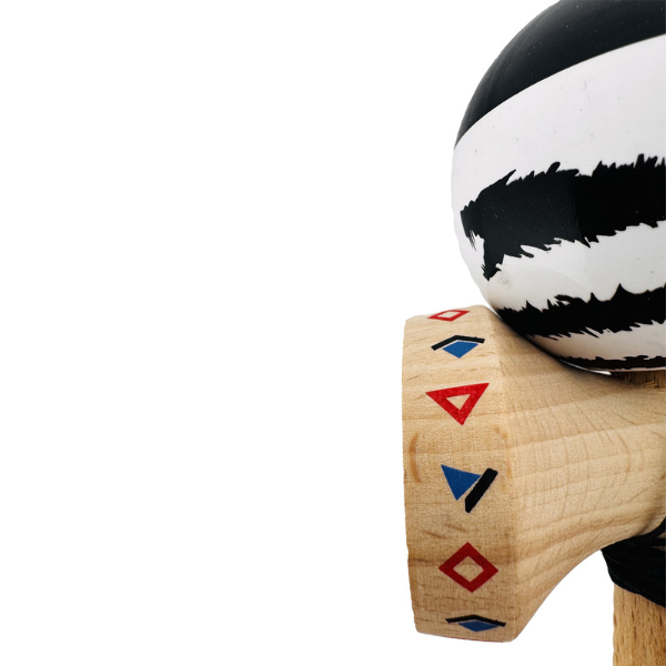«Kendama Super Sticky X Original», rulment metalic, ața 62/65 cm, King size 7.5 x 6 x 18 cm, „Dragon"