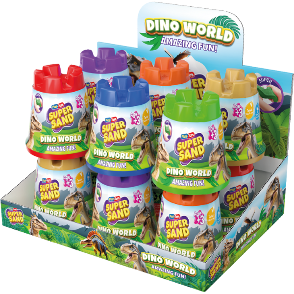 Set de modelare „Nisip Cinetic și Dinozauri”