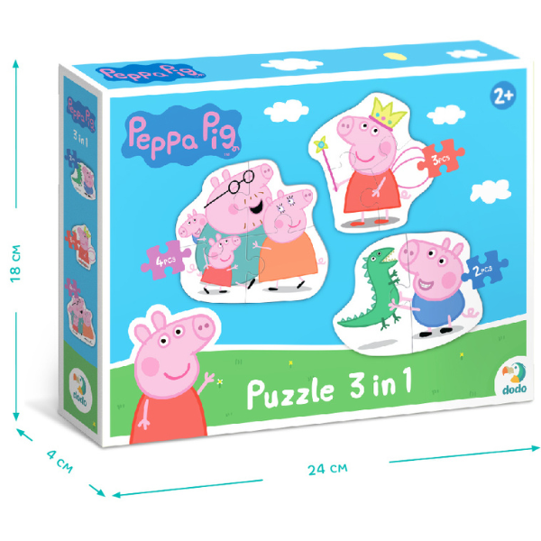 Puzzle 3 în 1 