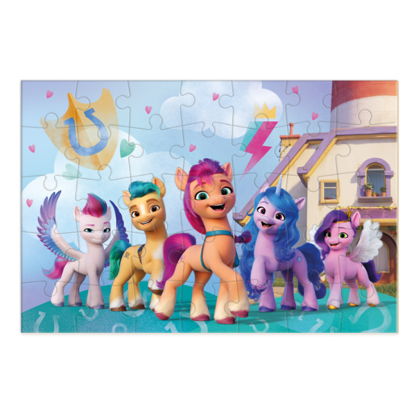 Puzzle-mini "Noua generație", seria My Little Pony, 35 elem.